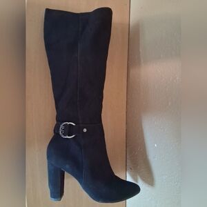 JNY Women's Black Knee High Boots Size 5.5